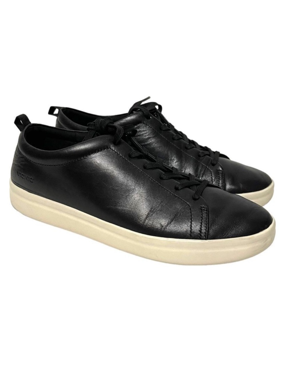 VIONIC Women’s Paisley Leather Lace-Up Minimalist Sneakers 9